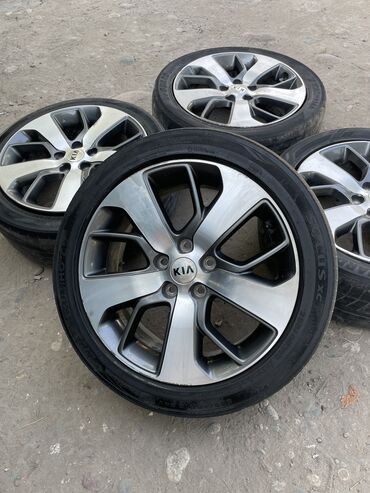 Диски: Литые Диски R 18 Kia, Комплект, Б/у