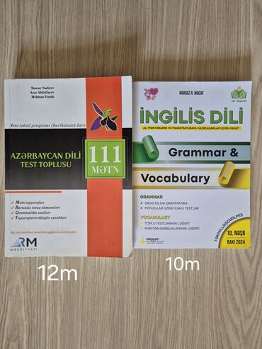 Abituriyentlər üçün vəsait,səliqəlidirlər,çox az istifadə