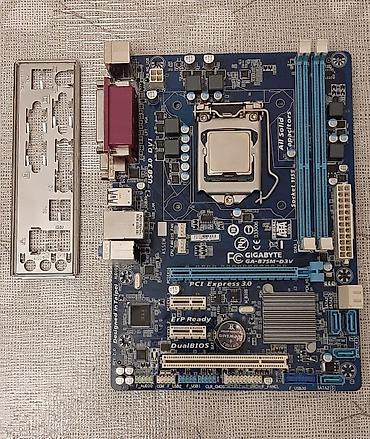 en ucuz msi: Bundle satılır - 90 AZN Ana plata : Gigabyte GA-B75M-D3V CPU  — 1
