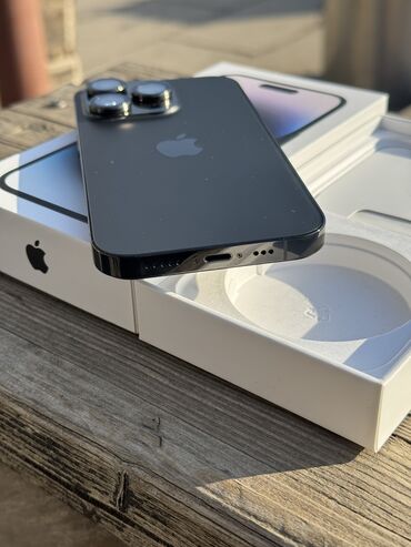 Apple iPhone: IPhone 14 Pro Max, Б/у, 256 ГБ, Черный, Зарядное устройство, Защитное стекло, Чехол, В рассрочку, 85 % — 5