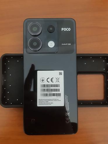 poxo x6: Poco X6, 512 GB, rəng - Qara, Sensor — 3