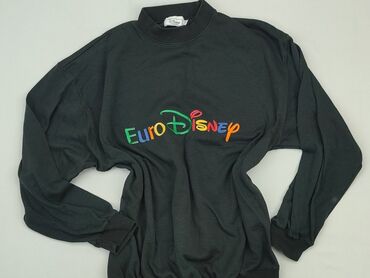 eleganckie granatowa bluzki: Sweatshirt, M (EU 38), condition - Good