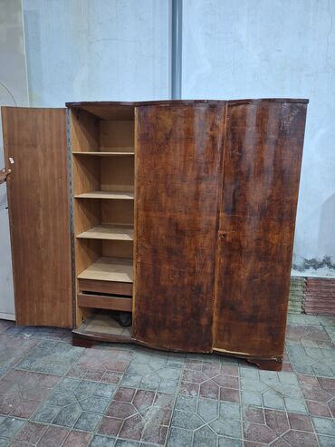 kombi şkaf: İşlənmiş, Açılan, 3 qapılı Düz dolab, Qarderob, paltar dolabı, Azərbaycan