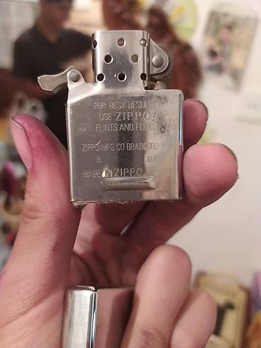 zippo: Məhsul: Oryinal ZIPPO benzinli çaxmaq Şəkildədə göründüyü kimi tam — 2