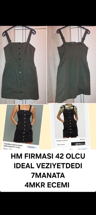 сарафан: Sarafan, Mini, H&M, XL (EU 42)