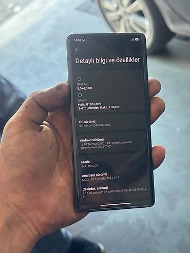 redmi 9lite: Redmi Note 14 Pro, 256 GB, rəng - Qara, İki sim kartlı, Face ID, Sensor — 4