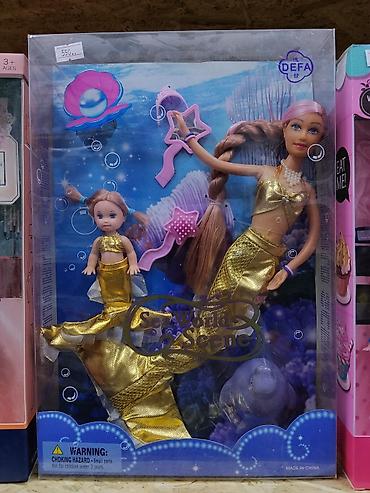 Игрушки: Набор кукол-русалок DEFA «Sea World Scene» - В комплекте: большая — 1