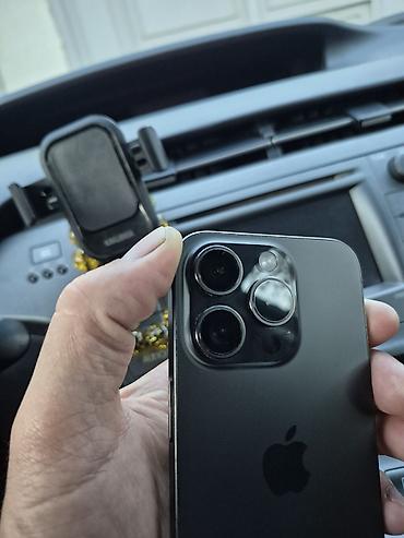 ikinci el macbook: IPhone 15 Pro, 256 GB, Qara, Face ID — 2