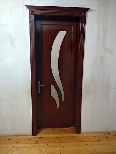fistiq qapi: Qapı – daxili otaq qapısı - Material: taxta əsaslı (MDF/şpon tipli — 1