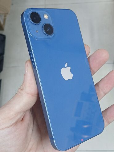 Apple iPhone: IPhone 13, 256 GB, Göy, Simsiz şarj, Face ID, Sənədlərlə — 1