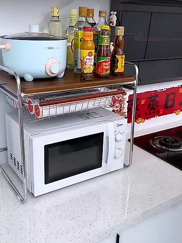 полка железная: Каракол Многофункциональная кухонная полка‑органайзер над — 1