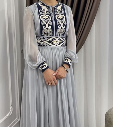 платья для беременных: Платье женское с этнической вышивкой можно на Кыз узатуу, одевали 1