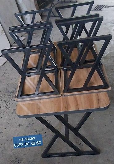 Кухонные столы и стулья: Кухонный стол и стул, Новый, Самовывоз, Платная доставка — 28