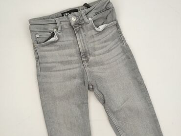 legginsy woskowane wysoki stan: Zara, Jeans for women, size S (EU 36)