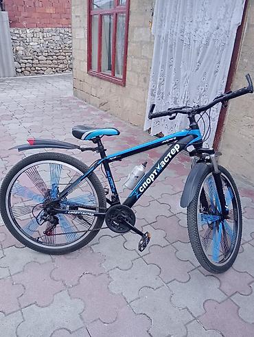 velosipedlə: Velosiped – “Спортмастер” brendli, MTB üslubunda, 26” təkər - — 6