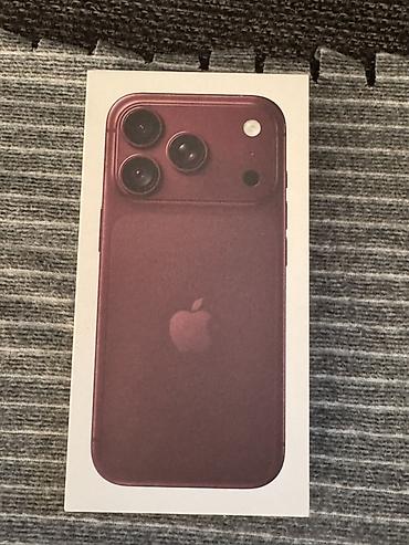 телф: IPhone 18 Pro, Новый, 512 ГБ, Бордовый, Коробка — 4