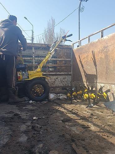 Бензиновые мотоблоки: Мотоблок ROLF (желтый) - Бензиновый двигатель ROLF OHV, ручной запуск — 15