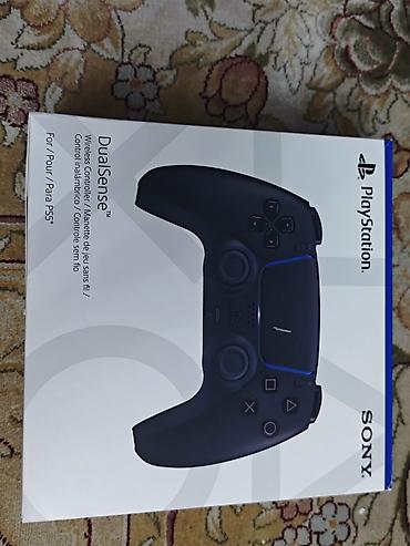 ps5 ош: Джойстик для пс 5 в идеальном состояние черный цвет торг есть — 1