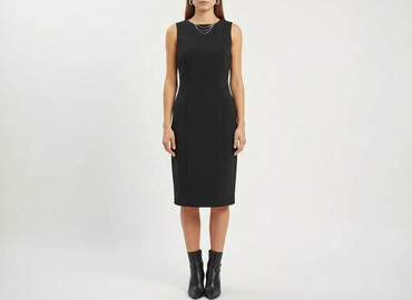 czarna obcisla sukienki: Women`s dress, size XS