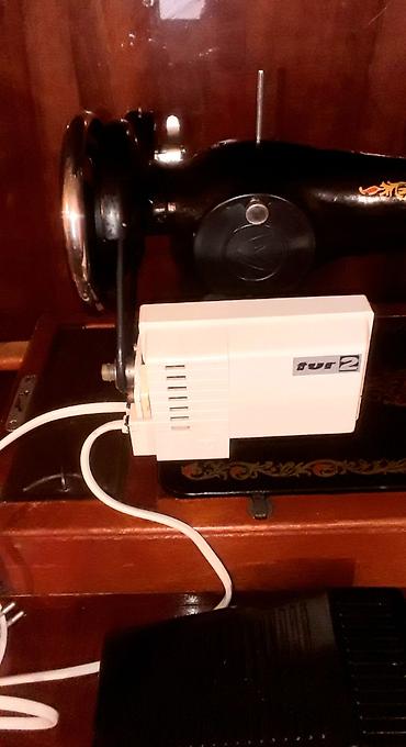 Tikiş maşınları: Tikiş maşını Chayka, Yeni,Elektromexaniki, 1 saplı, Ünvandan götürmə — 2