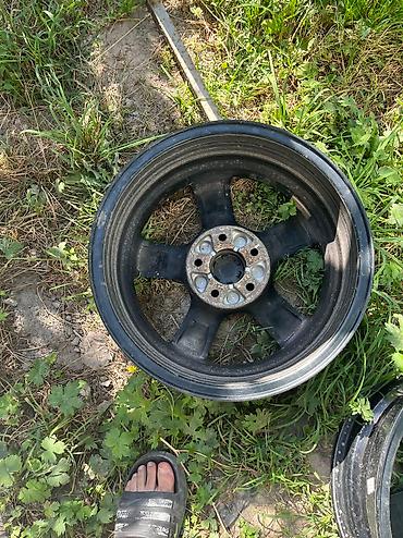 Диски: Литые Диски R 16 Mercedes-Benz, Комплект, отверстий - 5, Б/у — 10