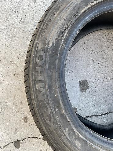 60: Шины 205 / 60 / R 16, Лето, Б/у, 1 шт, Легковые, Китай, Kumho — 2