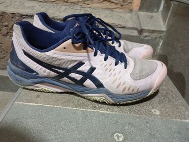 Мужская обувь: Мужские кроссовки, 40.5, Asics, Б/у, цвет - Белый, Самовывоз