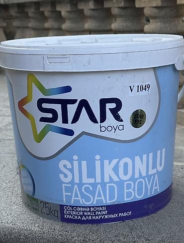 parliament aqua blue: Silikonlu Fasad üçün boya, 25 kq, rəng - Mavi, Suya davamlı — 1