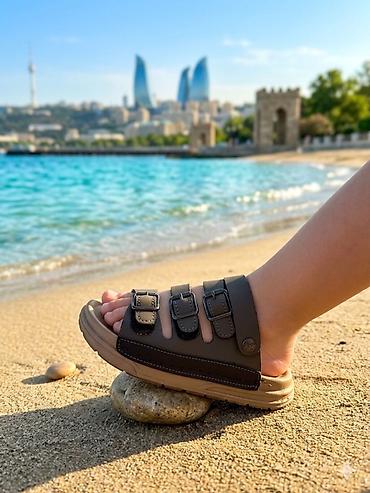 Basanojkalar: Uşaq üçün komfortlu yay sandal modeli - Dizayn: Üç ədəd tənzimlənən — 1