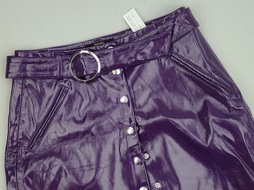 spódniczka skórzane plisowane: Bershka, Spódnica damska, rozmiar S