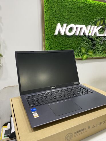 laptop kg: Ноутбук, Acer, 16 ГБ ОЗУ, Intel Core i5, 15.6 ", Новый, Для несложных задач, память SSD