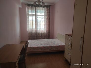 квартира ахунбаева: 2 комнаты, С мебелью полностью