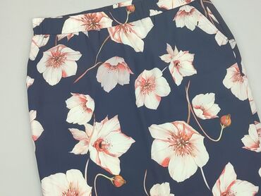 spódnice midi kwiaty: Skirt, 2XL (EU 44), condition - Very good