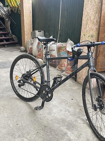 electric bicycle: Городской/фитнес-велосипед с плоским рулём - Лёгкая алюминиевая рама — 2