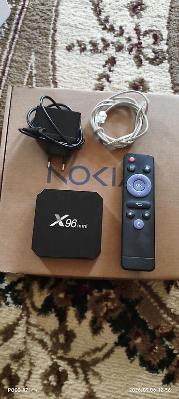Smart TV bokslar: X96 Mini Android TV Box komplekti - Model: X96 mini - Paketə — 1