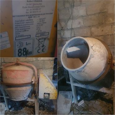 Beton qarışdıranlar: 600Azn⁵⁰ Beton qarışdıran 200 l tutumu var Az istifadə olunub Ünvan — 1