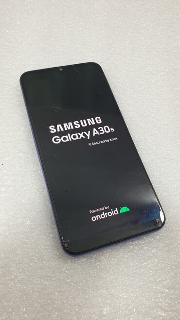 Samsung: Samsung Galaxy A30s, Б/у, 32 ГБ, цвет - Голубой, 2 SIM