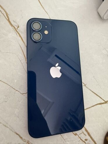 айфон 11 жаны: IPhone 12, Колдонулган, 64 ГБ, Көк
