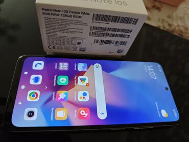 redimin: Xiaomi Redmi Note 10S, 128 GB, rəng - Ağ, 
 Sensor, Barmaq izi, İki sim kartlı