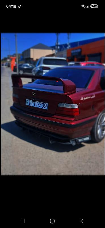 bmw e36 kuza: BMW 3 Series E36 sedan – vahid tüninqli idman üslubu - Kuzov: 4 — 3
