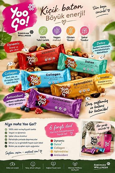 Qəlyanaltılar: Yoo Go! – Kiçik baton, böyük enerji! Siberian Wellness-in Yoo Go! — 1