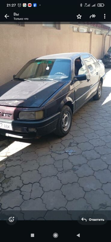 Volkswagen: Volkswagen Passat Variant: 1992 г., 1.8 л, Механика, Бензин, Седан