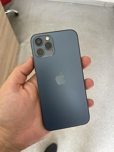 IPhone 12 Pro, Pacific Blue, Face ID lalafo.az -da IPhone 12 Pro, Pacific Blue, Face ID