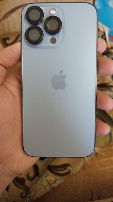 note 13 pro plus: IPhone 13 Pro, Б/у, 128 ГБ, Голубой, Чехол, 95 % — 4