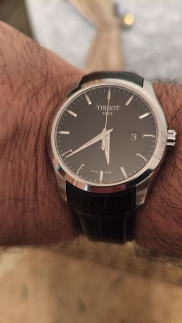 tissot 1853: Классикалык сааттар саат, Tissot, Күмүш, Швейцария, Асыл нуска, Эркектердики, Колдонулган