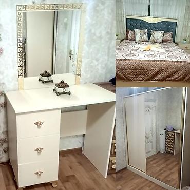 Ev üçün mebel: Yataq dəsti satılır 380₼. Matrası var.Ünvan ramana Şuşa — 1
