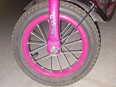 işlenmiş velosiped: Uşaq velosipedi – Salute markası, qızlar üçün pink rəngdə — 2