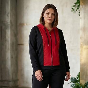 nike tech flecce: Спортивный костюм, Толстовка, Турция, На молнии, 4XL — 3
