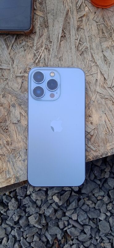 airpods pro цена ош: IPhone 13 Pro, Колдонулган, 128 ГБ, Көгүлтүр, 80 %