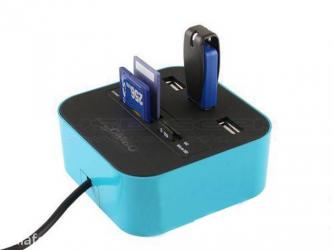 Druga oprema za računare i laptopove: Usb hub + čitač kartica izuzetan komad dodatne opreme kako za desktop — 9